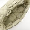 BOTTEGAVENETA Padded Tech Cassette Shoulder Bag Maxi Intrecciato Khaki Nylon Unisex Used