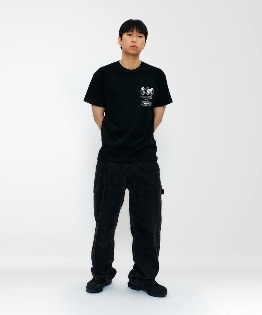 LAUGHER World Link T-Shirt - Black