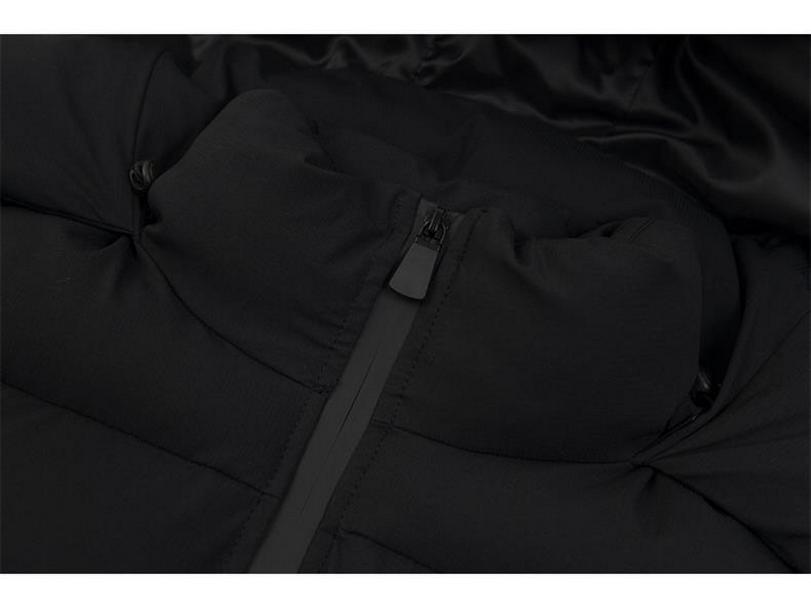 Zima Nowość Unisex Amerykański Streetwear Trapstar Pikowana Kurtka z Kapturem Bawełniana - Ciepła, Gruba i Luźny Krój