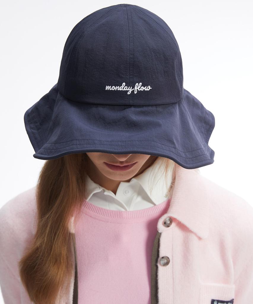 MONDAYFLOW Round Wire Bucket Hat_Dark Navy