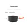Hanlu HK310 Outdoor 2-3 Person Picnic Cookware Set with Teapot