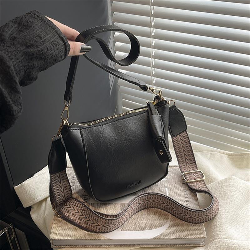 

Жіночі сумки через плече зі штучної шкіри, універсальні дизайнерські розкішні сумки крос-боді, жіночі сумки для леді чорний