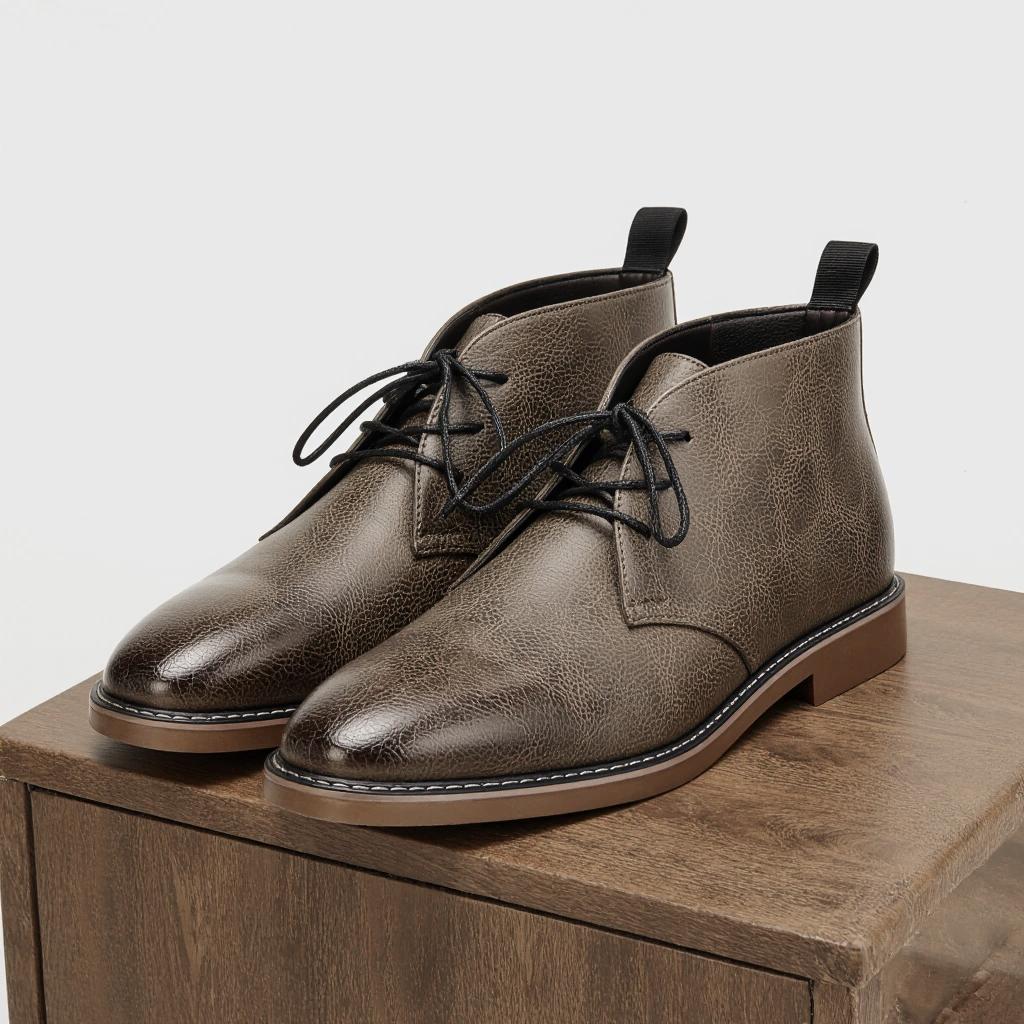 Boots Leather Retro Brand 2026 Casual Comfortable Fashion Outdoor Walking Shoe