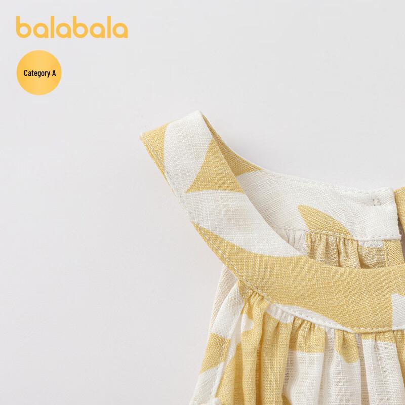 Balabala Baby Girl Sleeveless Summer Romper