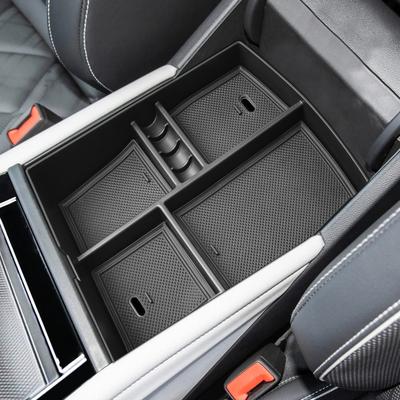 For Volkswagen Atlas/Cross Sport 2025 Center Console Organizer Tray Armrest Storage Box Car Center Console Storage Accessories