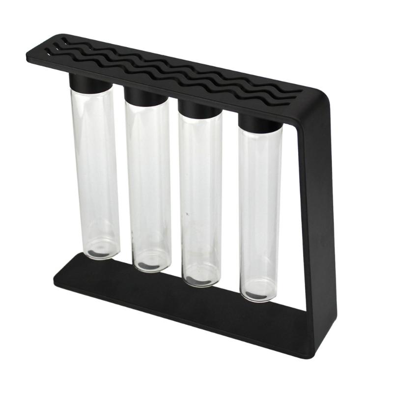 Magnetic Coffee Bean Dispenser Coffee Bean Bottles Glass Test Tube Display Stand Sealing Coffee Bean Containers