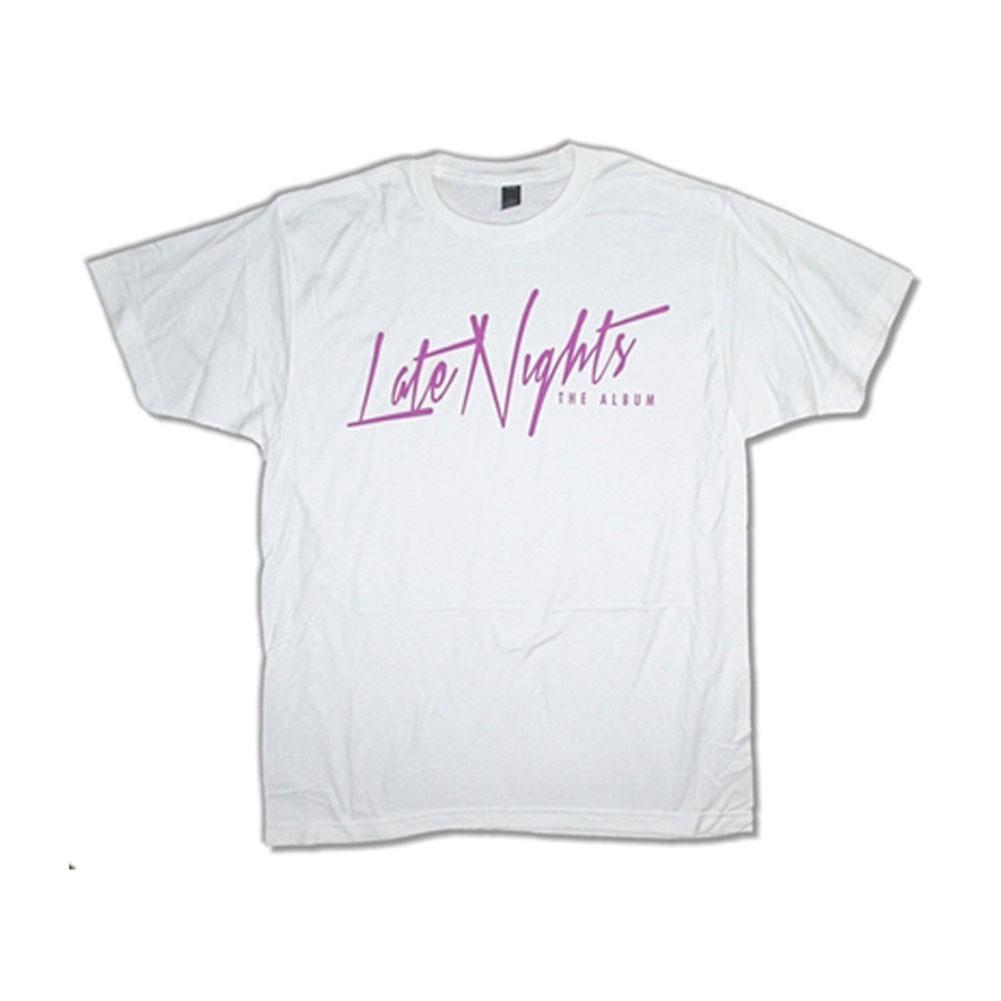

Men s Jeremih Late Nights T-Shirt Mens Womens Tees Top White 3XL