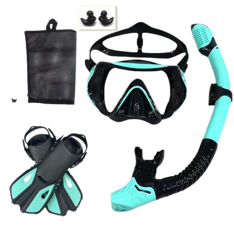 Ambassador Large Frame Diving Mask & Snorkel Set