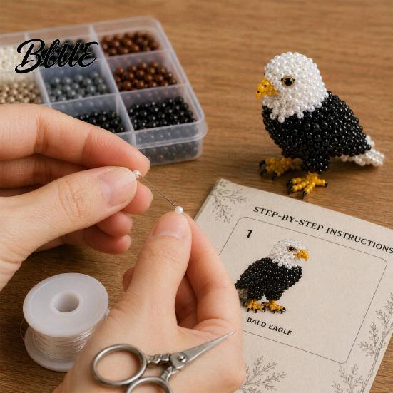 Yetişkinler İçin Boncuk Sanatı Kiti Boncuklu Hayvan DIY Kiti 3D Küçük El İşi Sevimli Örümcek Ahtapot Masa Dekorasyonu Orangutan Kuş Başlangıç Seviyesi Aile Projesi Ev Hafta Sonu