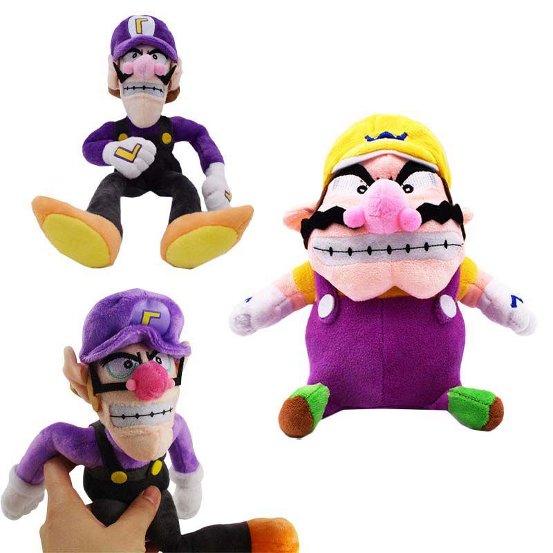 Cute Super Mario Wario And Waluigi Plush Dolls Soft Stuffed Toys For Comfort