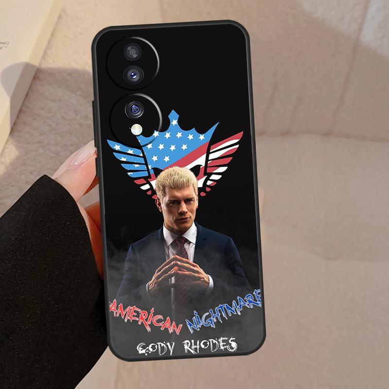 Cody Rhodes For Honor 90 70 50 Lite Magic 5 Pro 8X 9X Phone Case For Honor X8a X9a X7a X6a X9 X7 X8 X9b