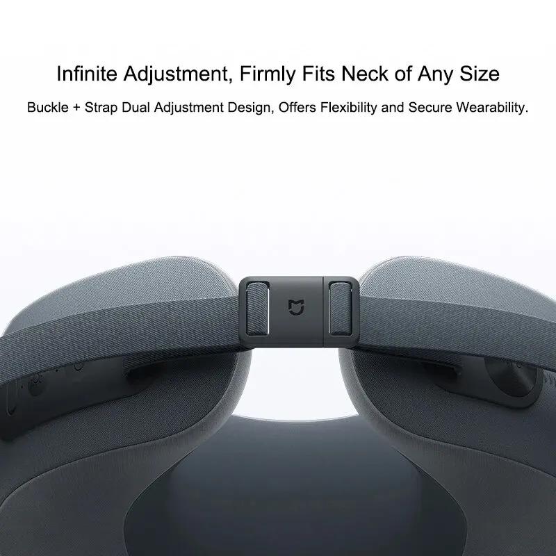 Durable And Safe Xiaomi Mijia Smart Neck Massager Shoulder And Neck Integrated Massager Hanging Neck Protector Mihome App Control Mjnkam01Sks