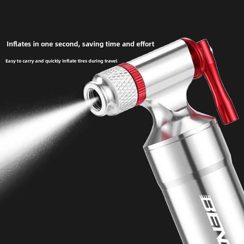Bicycle Co2 Inflator Kit With Aluminum Alloy Highpressure Valves For Road And Mountain Cycling