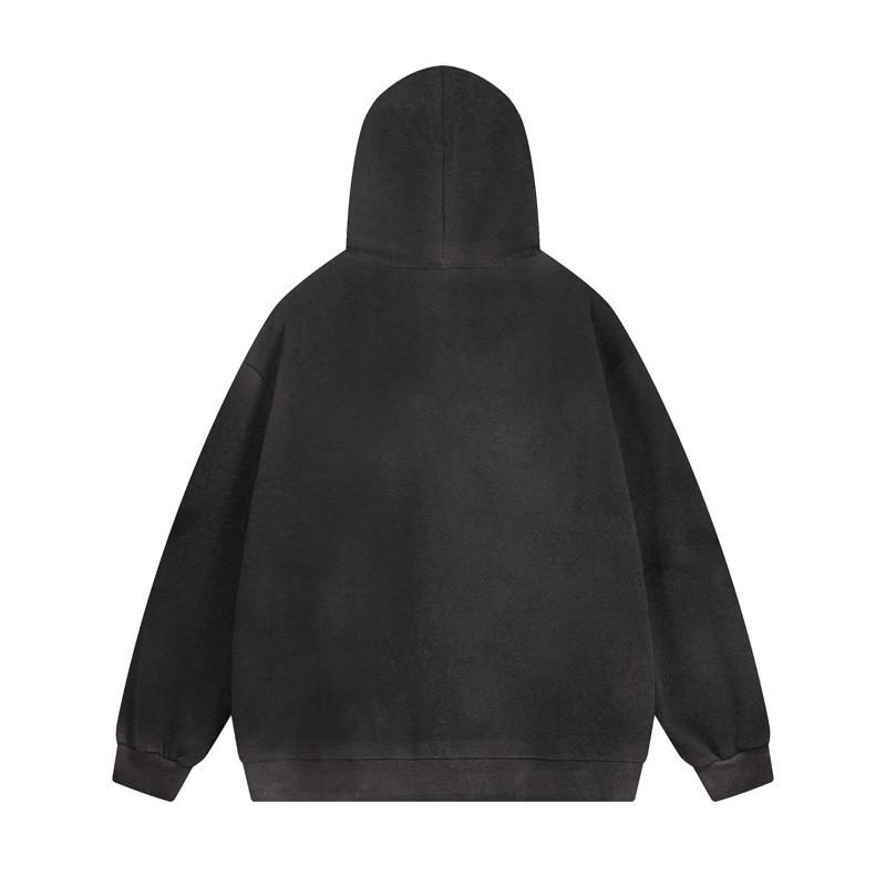 Unisex Oversized Hoodie With Snake Bone Print Streetwear Casual Pullover Men Women