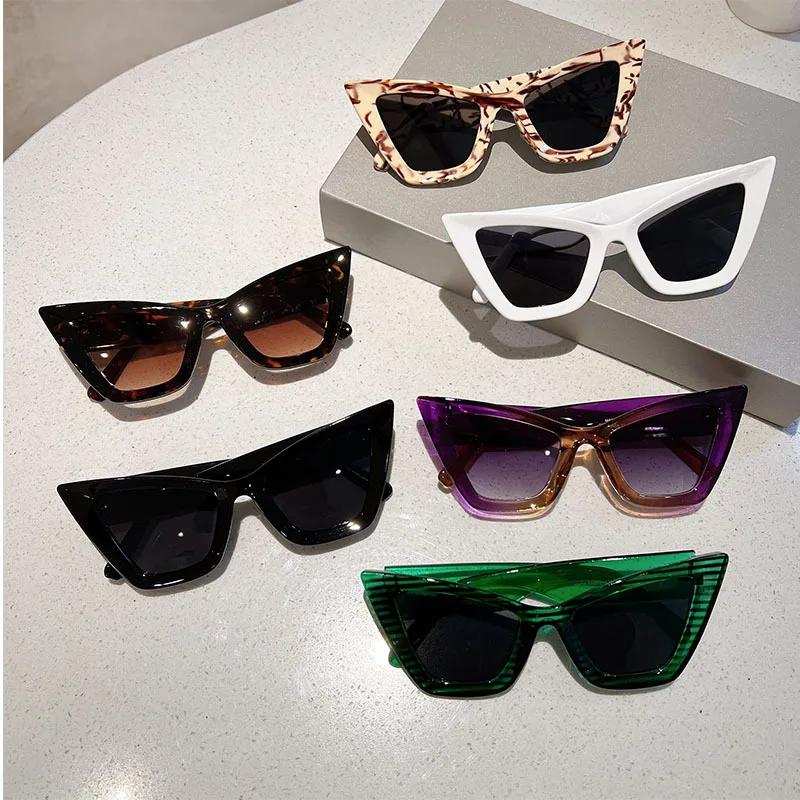 New Cat Eye Fashion Sunglasses Woman Vintage Luxury Brand Designer Sun Glasses For Female UV400 Protection