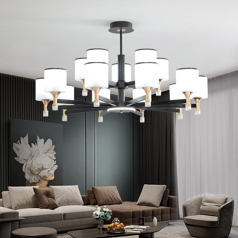 New Style Living Room Chandelier Modern Simple Light Luxury Atmosphere Home Bedroom Restaurant Nordic Set Lamp