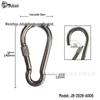 304 Stainless Steel Screw Lock Carabiner Snap Hook Connector