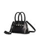 David Jones Le Mare 3-Way Top Handle Mini Belted Tote Leather Bag_Black(Cm8265)