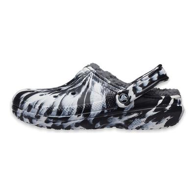 Classic Lined Clog Marbled - White Black Unisex Sneakers 207180-103