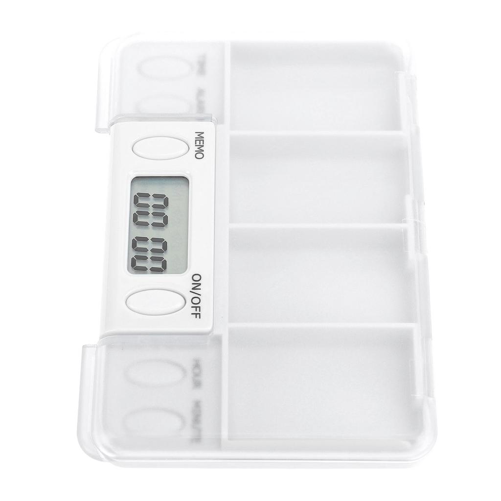 Portable Smart Medication Reminder Box Electronic Medicine Dispenser Digital Medicine Storage Case with Multiple