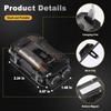 KDULIT Tactical Helmet Light Safety Flashing Light Survival Signal Light Waterproof Lamp Outdoor Equipment for Hunting Hiking