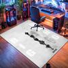 Bold Design: Big Bang Symbolism Carpet Floor Mats Living Room and Bedroom Mats Protective Pad Fashion Room