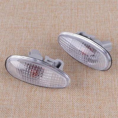 2PCS Front Left Right Side Fender Marker Parking Light Lamp MR522027 Fit for Mitsubishi Lancer Outlander 2003-2005 2006