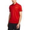 Nike Polo Shirts Men's Red Polo Collar Moderate Straight Fit CW6851-657