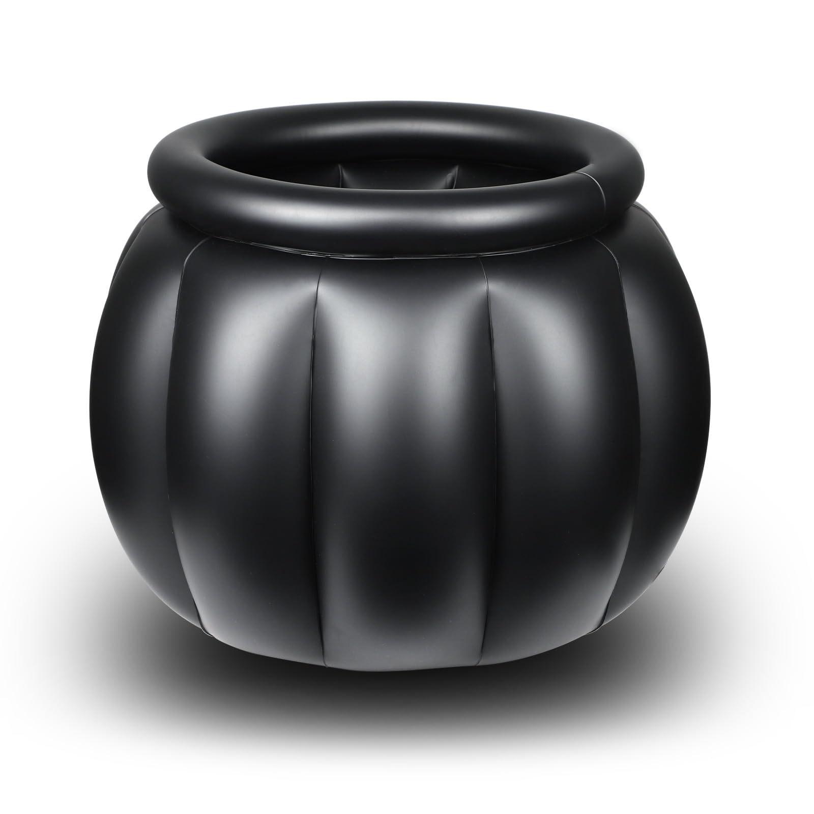 In-Stock Halloween Witch Cauldron Inflatable Ice Bucket for Party Decor