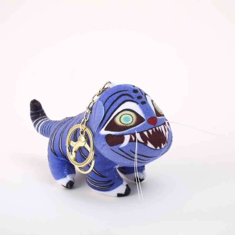 Kpop Охотники на демонов Тигр Аниме Фигурки Подвеска Мягкая Набивная Кукла Каваии Украшение для Машины Сумки Плюшевый Брелок Игрушка Детские Подарки