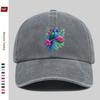 Pc Parrot And Floral Print Pattern Baseball Cap Fashion Decor Sun Hat for Casual Travel Lovers Truck Driver Papa Hat Comfort