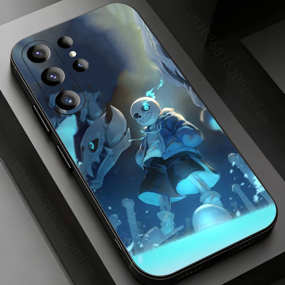

Game U-Undertale-es Phone Case for Samsung Galaxy S20,23 Ultra S24,22 Plus S25,26,21FE TPU Cover Samsung S20fe