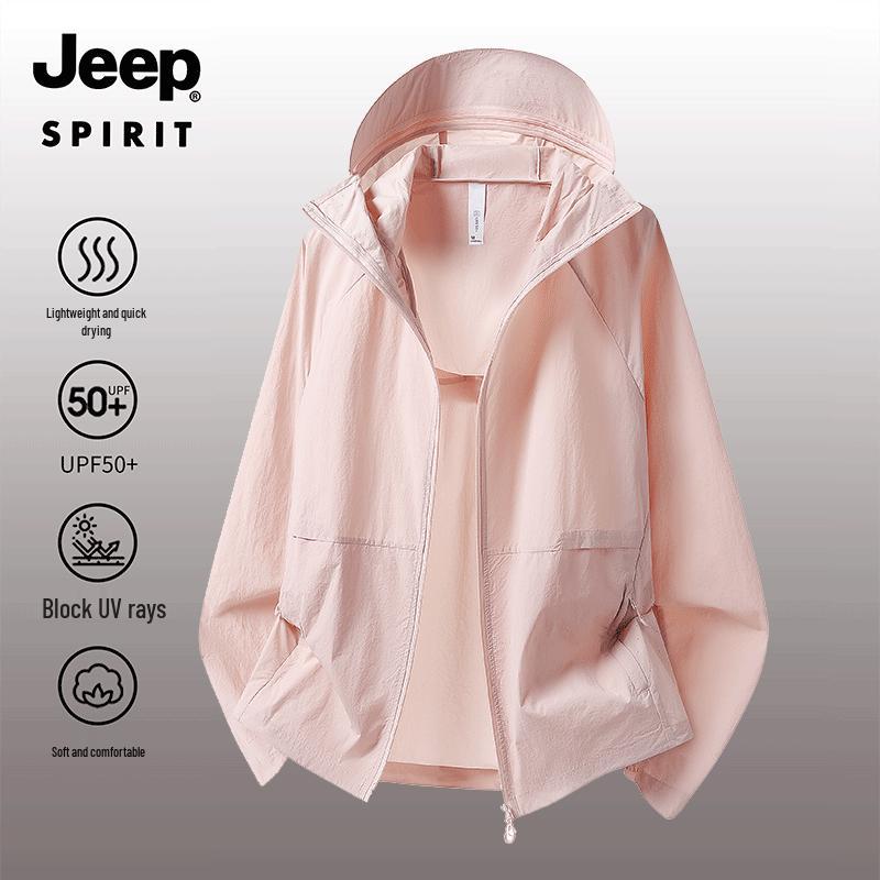 JEEP SPIRIT UPF50+ Unisex Outdoor Sun Protection Hoodie XL