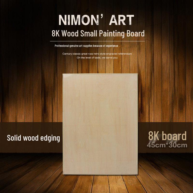 Huiyue Art Supplies Solid Wood 8K Children s Sketching & Drawing Board 8K Bordered Hollow