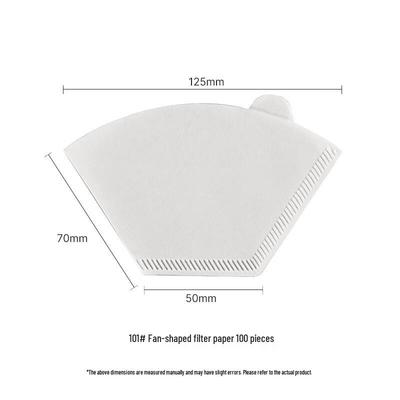 Zhaoran Fan-shaped V60 Pour Over Coffee Filters