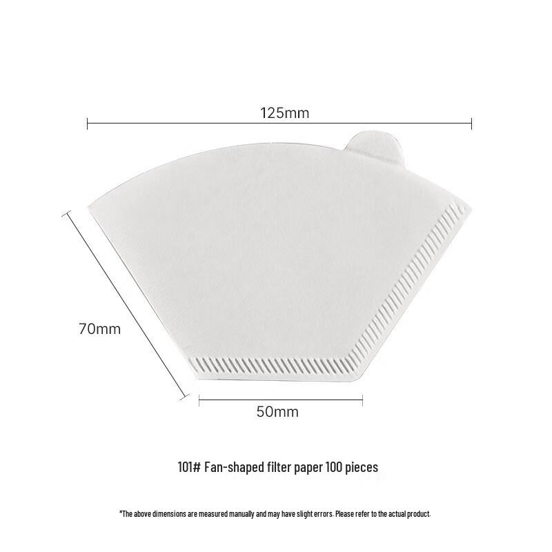 

Zhaoran Fan-shaped V60 Pour Over Coffee Filters