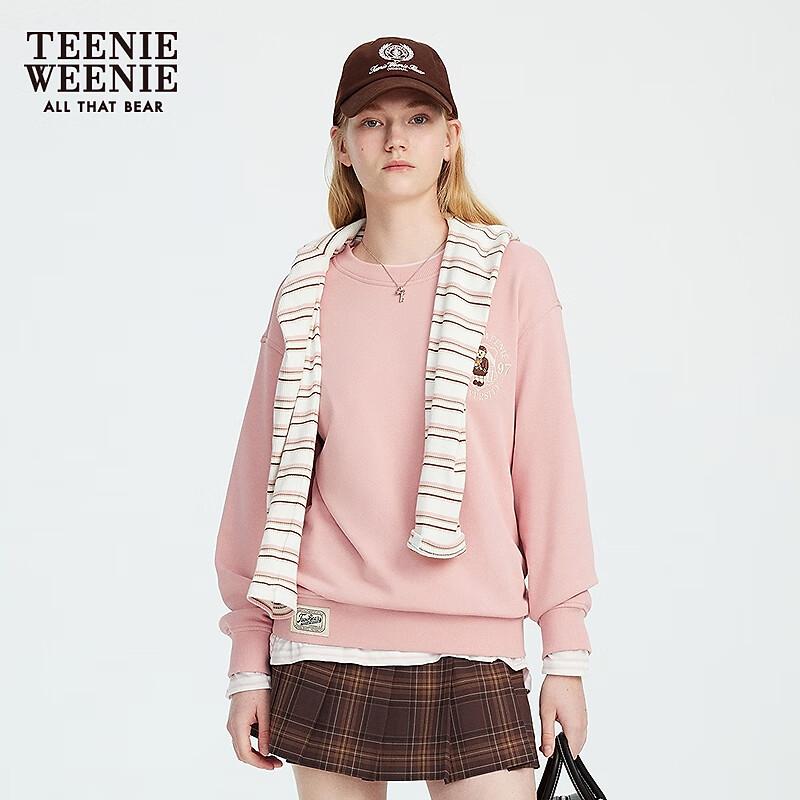 

Teenie Weenie Bear Women s College Style Round Neck Sweatshirt S
