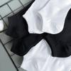 Men's & Women's Ankle Boat Socks: Black & White, Solid-Color, Odor-Resistant, Versatile, Thin Sports Socks for Spring/Summer