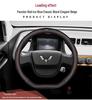 Genuine Leather Steering Wheel Cover for Wuling Hongguang SS13V Mini Truck - Four Seasons Universal Fit