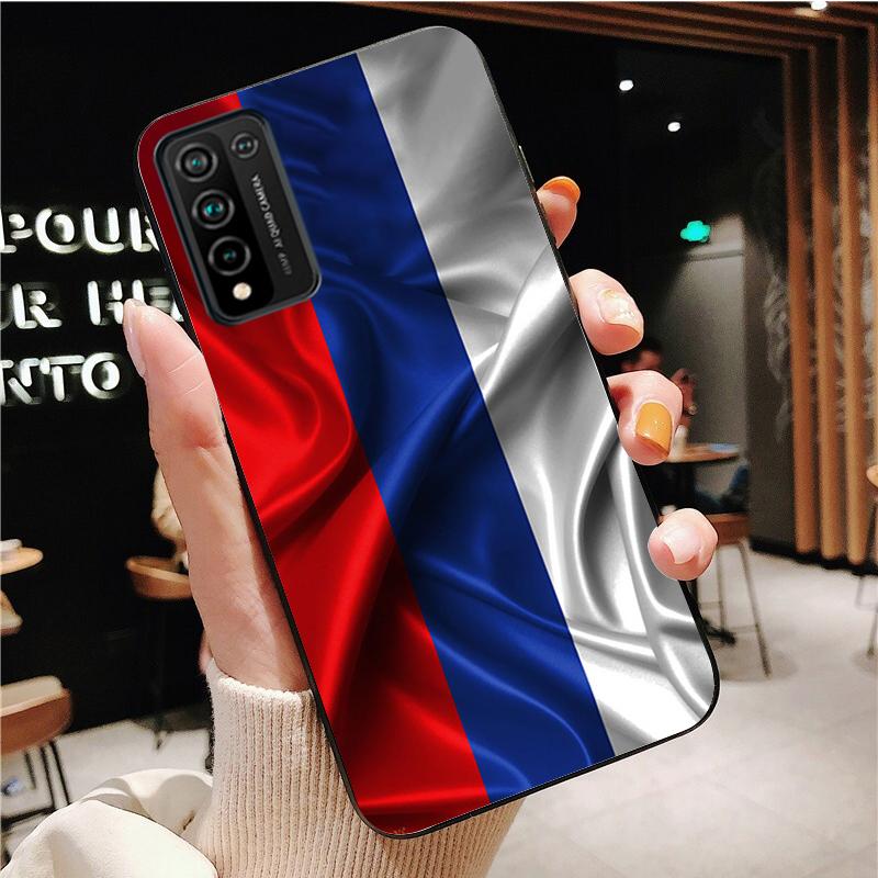 Russia Russian Flags Emblem Phone Case for Huawei Honor 50 10X Lite 20 7A 7C 8X 9X Pro 9A 8A 8S 9S 10i 20S 20lite 7X 10 lite