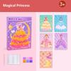 Children'S Fabric Creative Puzzle Puncture Painting Poking Sticker Kids Birthday Gift For Girl  Art Craze Poke Drawing Craft Toy