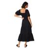 Dorothy Perkins Womens/Ladies Shirred Puff Sleeve Midi Dress