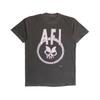 Vintage I Hate Punk Rock Band Tee A Fire Inside Girl's Not Grey American Dark Goth Skull Shirt Boxy Ultra Faded Glam Punk - Medium
