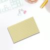 50 Pieces Colored Note Paper 3x5Inch Ruled Study Card Note Card Vocabulary Card Lined Notecards Small Pocket Notepads