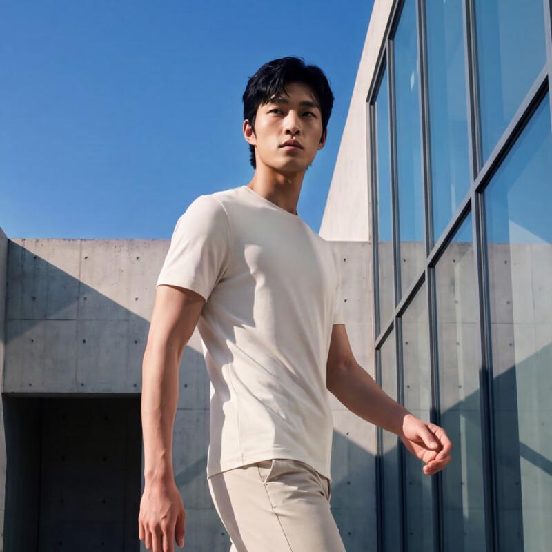 Anta Men's Champion All-Weather Cooling Sun Protection Short Sleeve T-Shirt