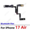 OEM NFC Bluetooth GPS Cellular Antenna WI-FI Signal Pressure Microphone Wifi Flex Cable For iPhone 17 Pro Max Air Parts