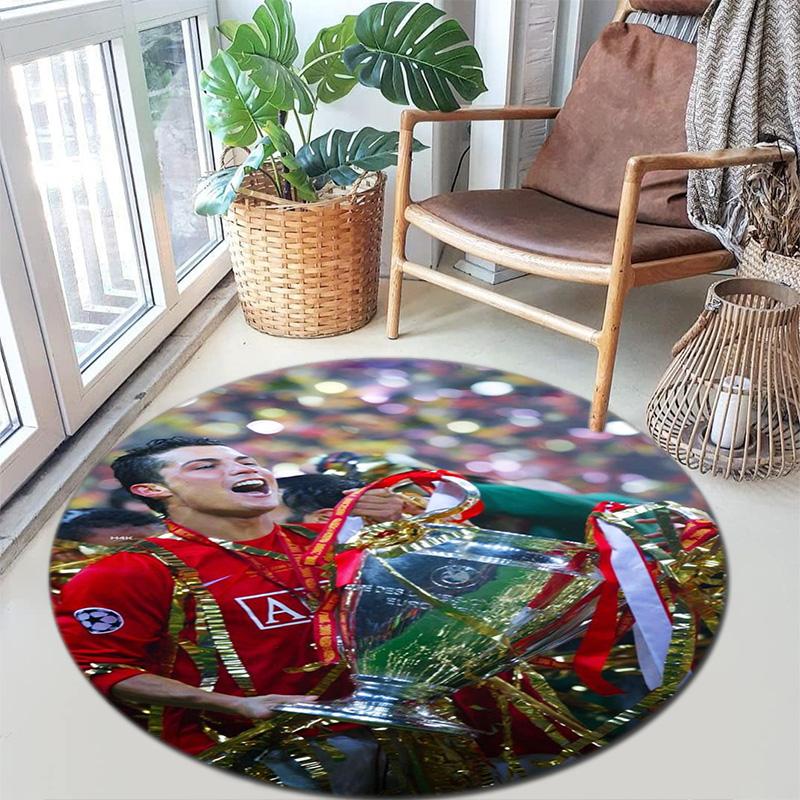 Cristiano Ronaldo Portugal Legend Carpet Printing Home Decor Dormitory Decoration Room Bathroom Mat