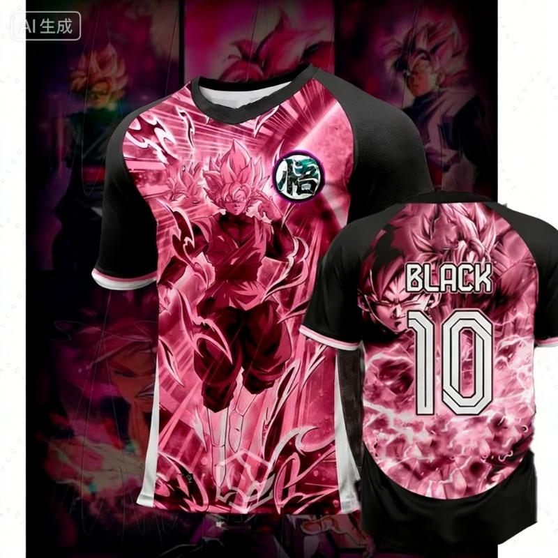 2026 HOT Arrivals Japanese Anime Dragon Ball Z Adult Men s Women s Football Jersey S