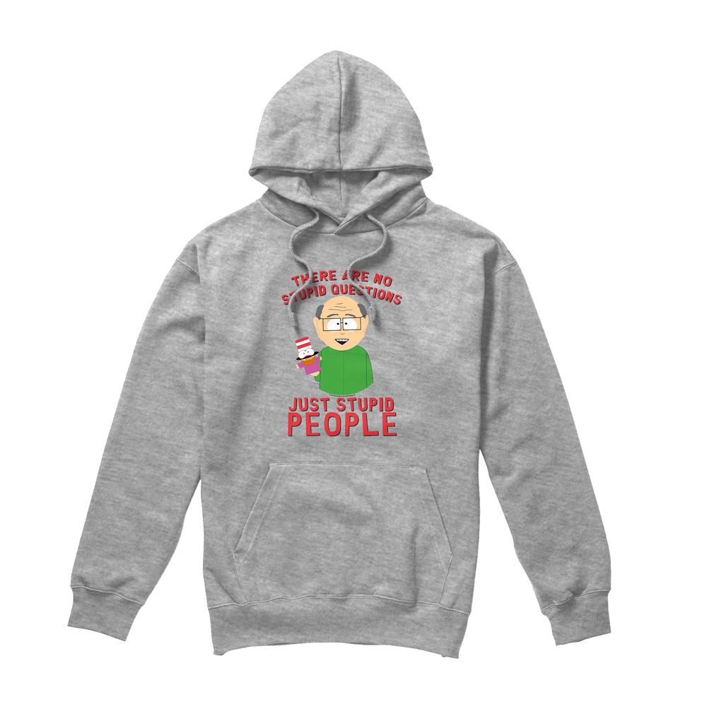 South Park Mens No Stupid Questions Hoodie