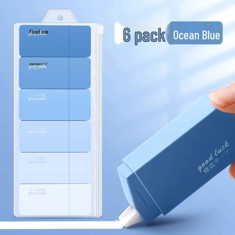 

Корректирующая лента с градиентным цветом для студентов - Стильный дизайн, идеально подходит для учебы девочек, со скидкой для новичков.